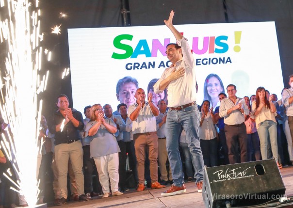 Valdés cerró la campaña bregando por una “patria federal” que distribuya con equidad los recursos