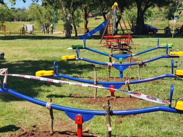 La Islita ya tiene sus nuevos juegos para niños.