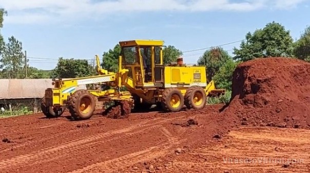 Comienza la construcción del polideportivo en el Barrio Santa Rita
