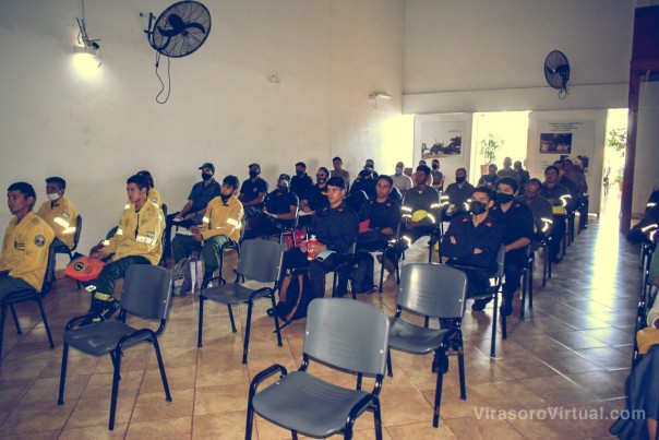 Comenzó el curso básico Combatientes de Incendios Forestales