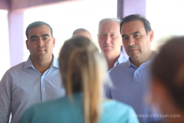 Valdés coordinó acciones desde el Centro de Operaciones de Santo Tomé