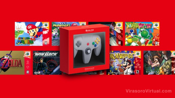 El Nintendo Switch está a punto de obtener los juegos clásicos de N64 y su controlador