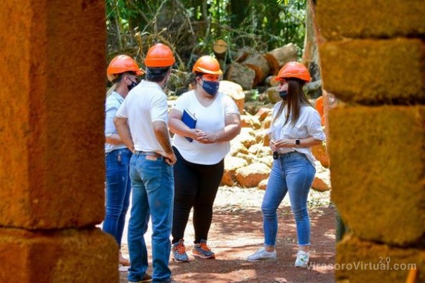 Se concretó un trabajo clave de reparación en el techo que protege la Capilla Jesuítica de San Alonso