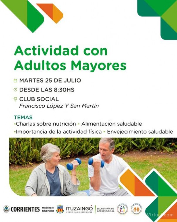 Actividad con Adultos Mayores