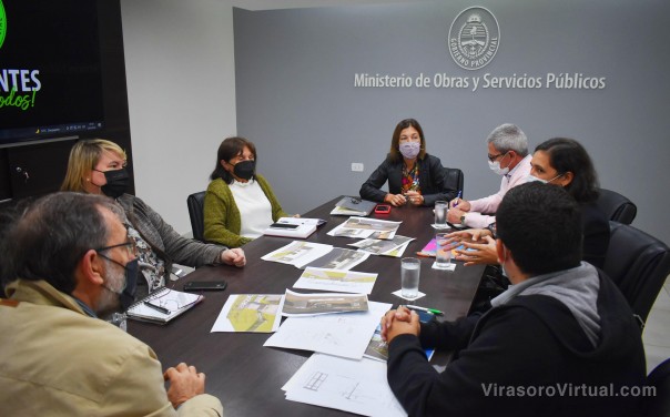 Aúnan criterios para unificar diseño de los portales de acceso de Parques Industriales Provinciales