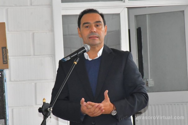 El Gobernador inauguró una E.T. para llevar energía a más de mil transformadores en el sur de Goya