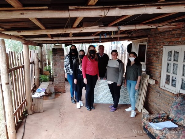 COPRODIS visitó familias y entregó recursos en Gobernador Virasoro
