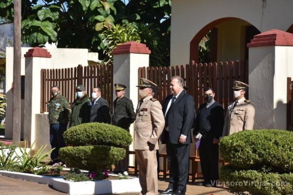 Acompañamos la ceremonia en homenaje a la actuación de la Prefectura Naval Argentina en la gesta del Atlántico Sur
