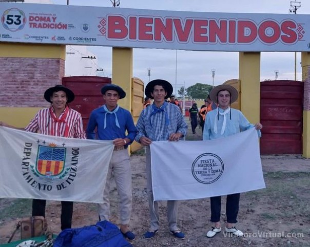 La delegación de Ituzaingó participó en la 53° Fiesta Provincial de Doma y Folclore