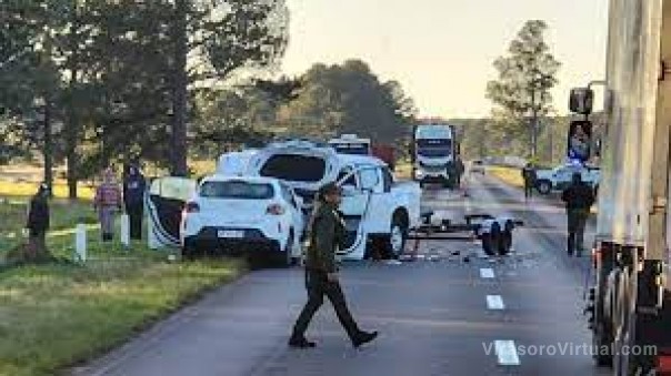 Ituzaingó | Identificaron a las víctimas del choque frontal entre un auto y una camioneta de Posadas