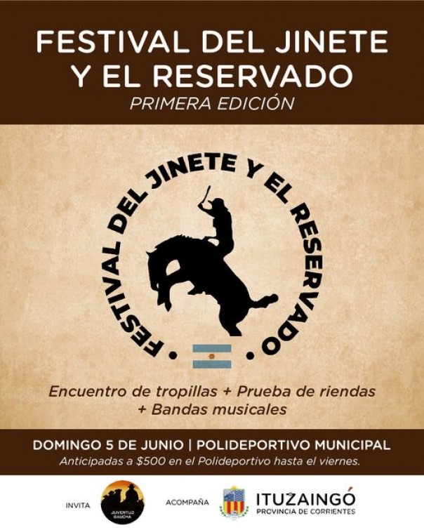 ¡Festival del Jinete y el reservado!