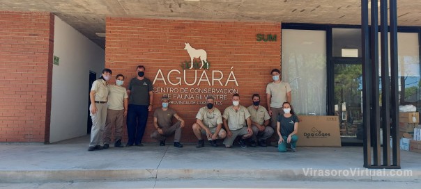 Más profesionales suman esfuerzos en el proceso de recuperación de fauna en el Centro Aguará