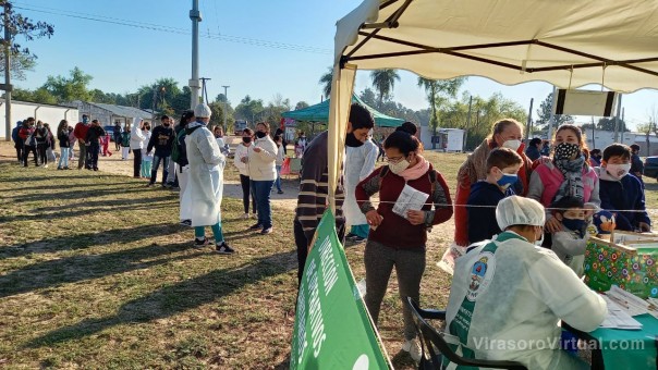 Salud brindó 1.200 prestaciones a vecinos del barrio San Antonio Oeste