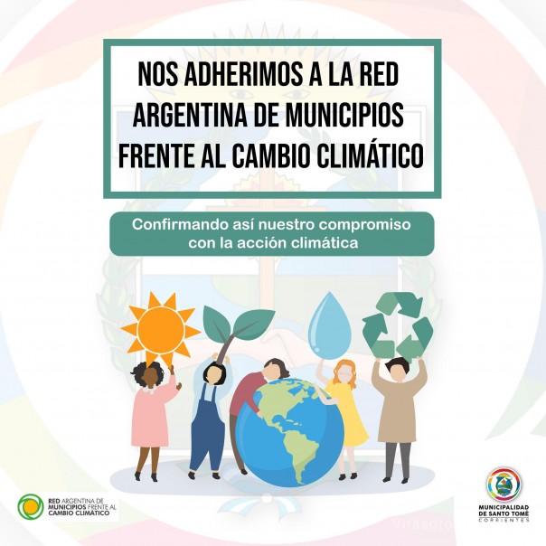 Estamos muy contentos de comunicarles que Santo Tomé ahora forma parte de la Red Argentina de Municipios