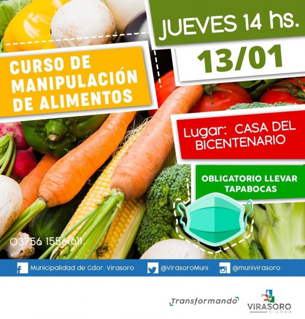 Curso de Manipulacion de alimentos