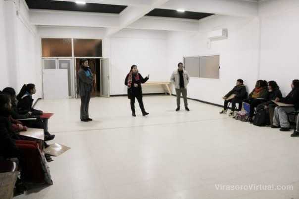 La Escuela de arte Analía Almada realizó una visita a la pinacoteca