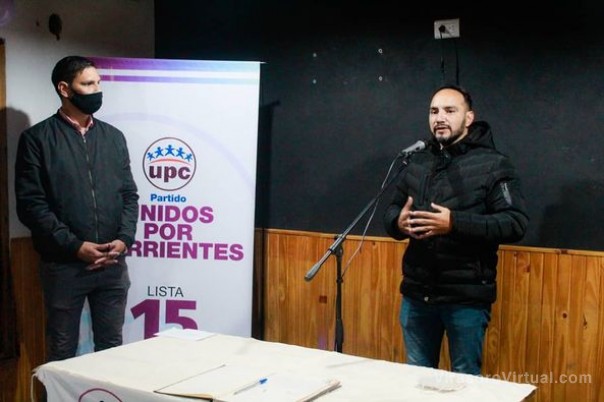 Juan Pablo Valdes participo de la inaguracion