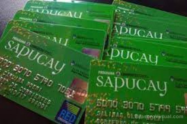 Desde este viernes 1 se habilitan las Tarjetas Sapucay