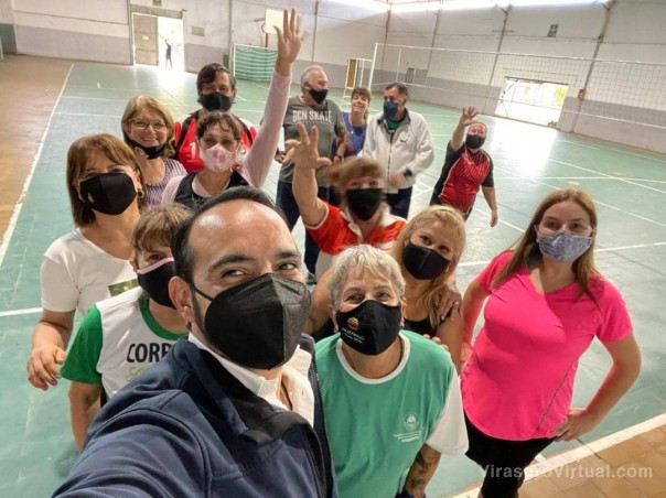 Juan Pablo Valdes visito al equipo