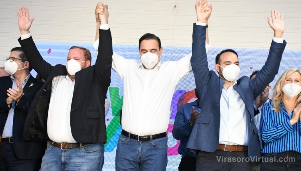 Valdés presentó sus candidatos en Ituzaingó