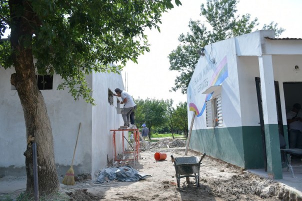 La Municipalidad avanza en la construcción de una SAPS en el barrio Serantes