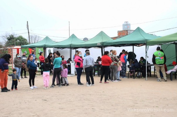 La Muni en tu Barrio acerca a los vecinos servicios, atención en salud y asesoramientos