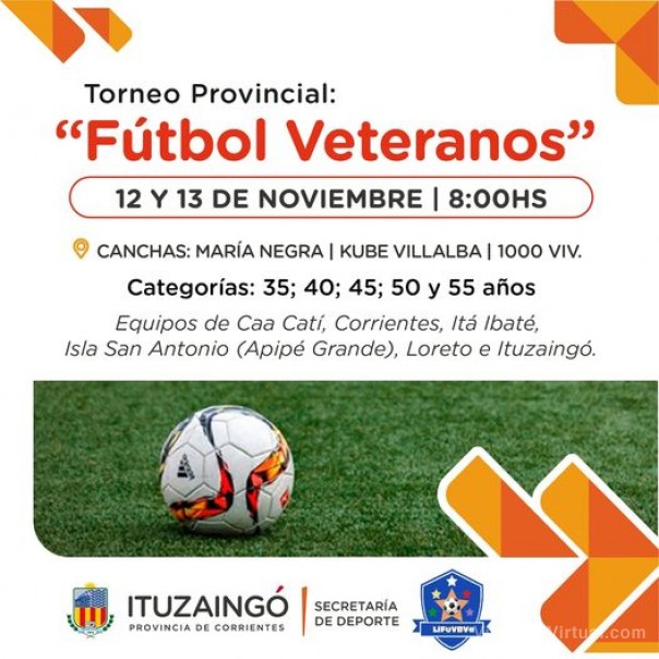 Torneo provincial: Fútbol Veteranos