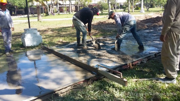 El gobierno Provincial emprende la remodelación de las principales plazas de Santa Ana