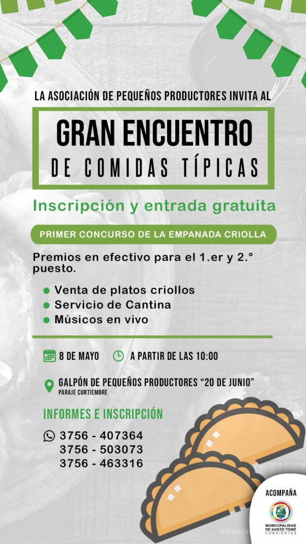 Primer concurso de la empanada criolla