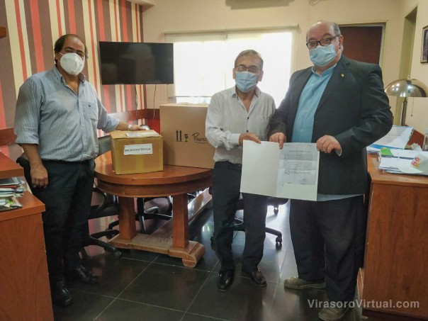 Cardozo entregó equipamiento para el hospital de Alvear