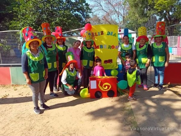 En el Jardín Maternal Municipal Niño Rupá se están llevando a cabo diferentes actividades