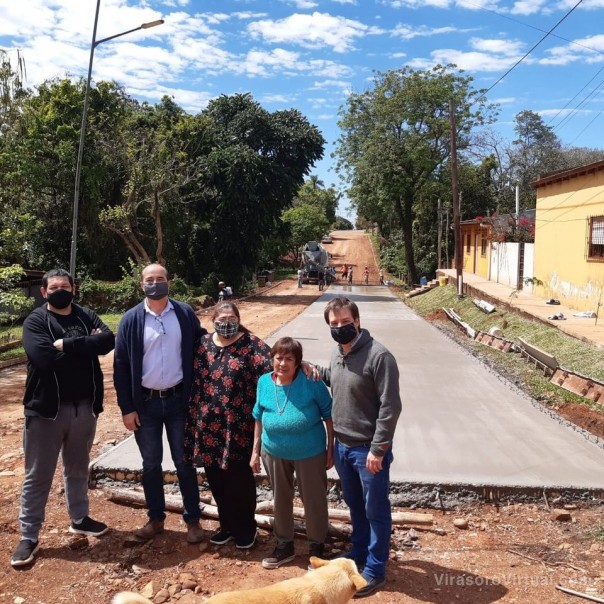 Ultimo tramo de pavimento