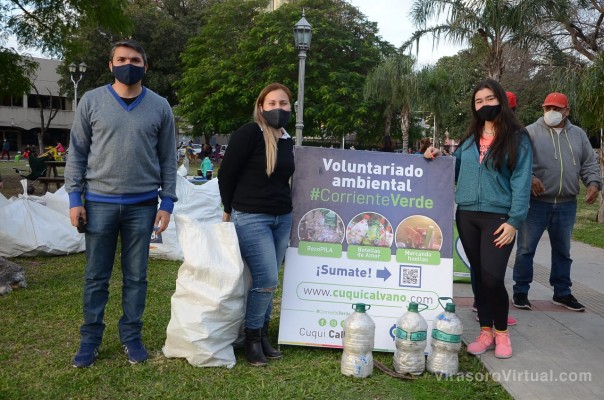 Se enviaron más de 1600 kilos de “Botellas de amor” para transformar en madera plástica