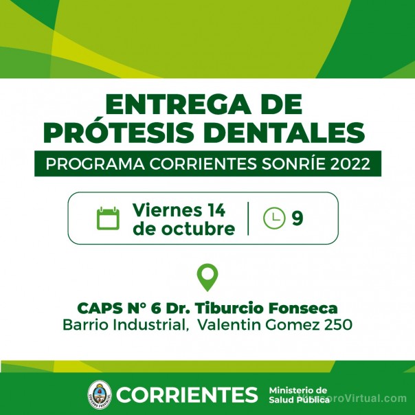 Salud entregará prótesis dentales a pacientes de Caps de la capital