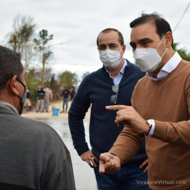 Visita del gobernador Gustavo Valdés
