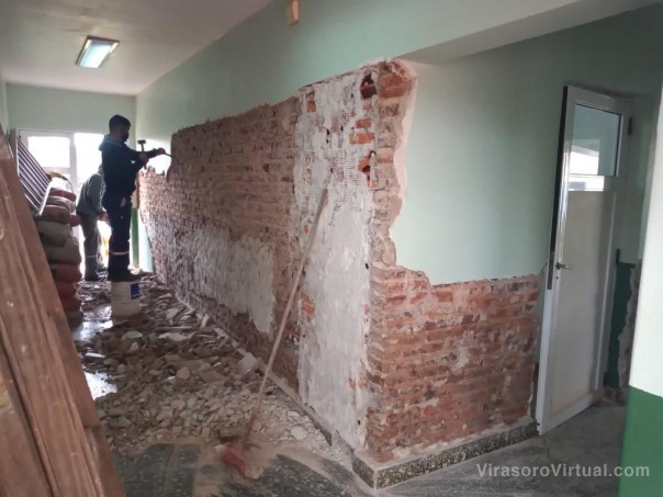 Avanzan las obras del Hogar de Adultos Mayores “Román Itoiz”