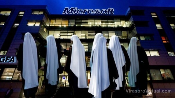 ¿Quiénes se están enfrentando a las monjas en Microsoft?