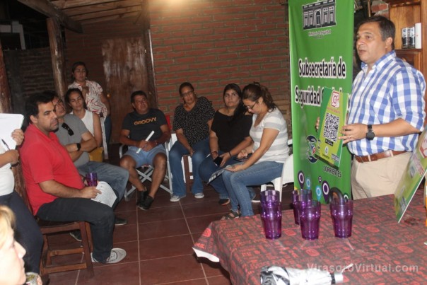 Reuniones vecinales en los barrios Independencia y San Martin