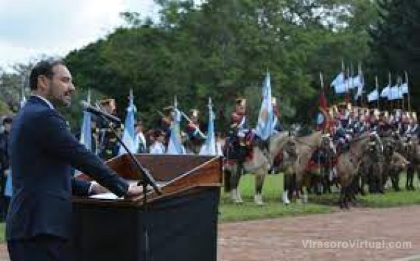 Valdés pidió respeto a la Nación y tener la visión de futuro de San Martín