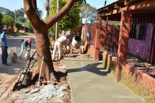 Estan conectando los barrios con más veredas