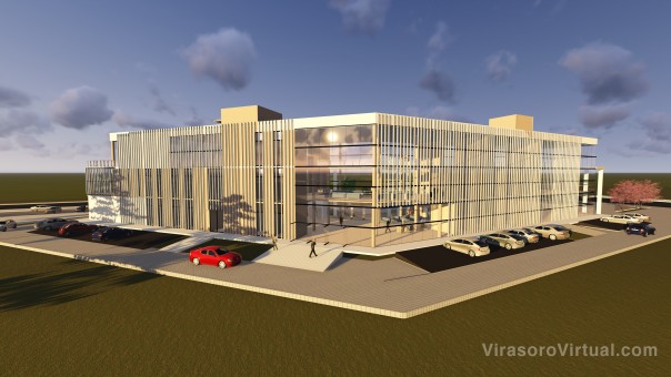 Transfieren propuesta arquitectónica de un centro oncológico para  Corrientes