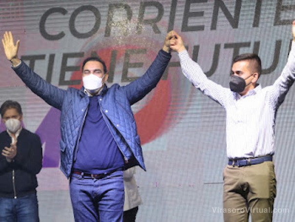 Valdés anticipó el triunfo de ECo+VamosCorrientes en la elección municipal del domingo en Mariano I. Loza