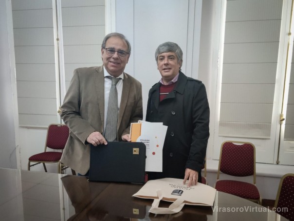 Larrosa le presentó a Tassano su plataforma participativa para conducir la UNNE