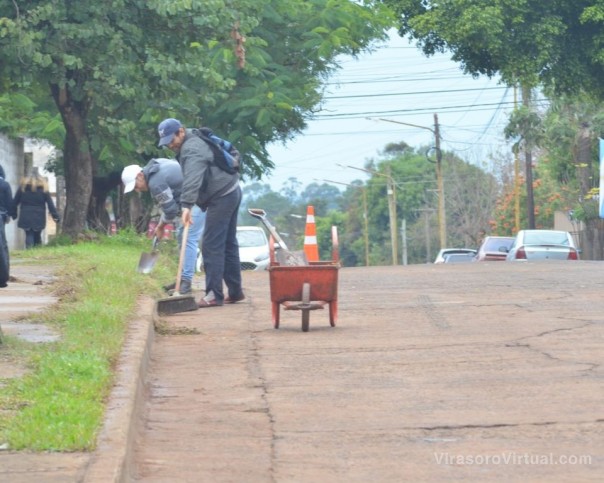 Vialidad urbana continua con los trabajos de limpieza diaria