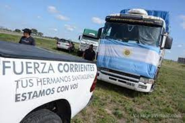 Santiago del Estero envió 450 toneladas de forraje