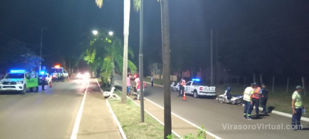 Ardua labor de Tránsito Municipal durante el fin de semana largo