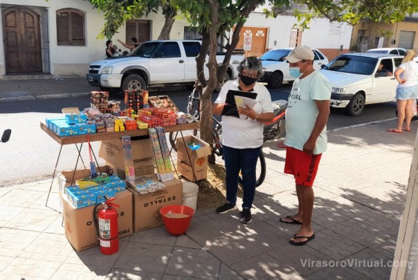 La Municipalidad realizó 75 actas de inspección por venta de pirotecnia de estruendo