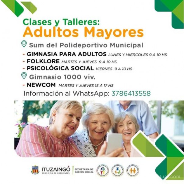 Clases y talleres: