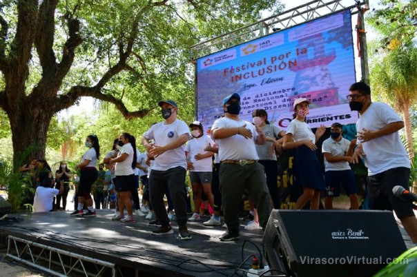 Con diversas actividades recreativas, artísticas y culturales, se realizó el 7° Festival de la Inclusión