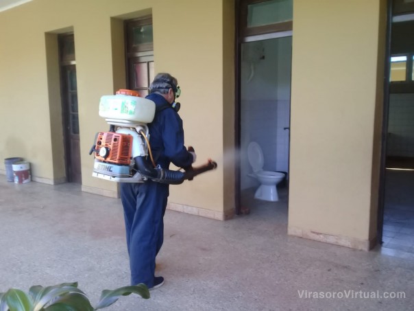 Fumigación y Saneamiento escolar